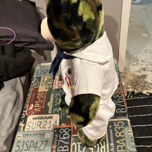 Build-A-Bear Camo Sailor Bear - Picture 3 of 16